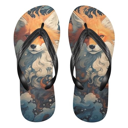 Fox Flip Flop Beach Summer Casual Sandal for Women & Men Shower Shoes 20853119