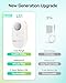 MOCREO LS1 Long Range Thermometer Freezer Alarm, IP66 Waterproof, App Email Alert, 2 Years Data Logging, Remote Temperature Sensor for Fridge, RV, Greenhouse, Animals (H5Pro Hub Required)