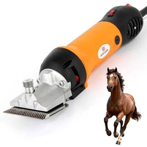 Tondeuse pour poils de chevaux pour l'entretien d'automne aux écuries