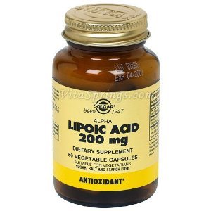 Alpha Lipoic Acid 200mg 50 Vcaps
