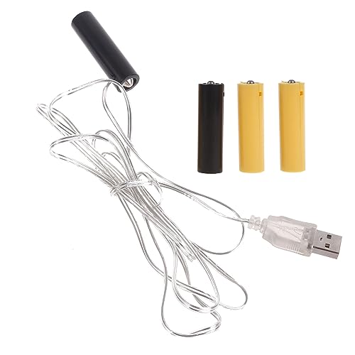 Eliminatore Batteria AA – Adattatore USB 5V A 4.5V / 3V Per Luci LED, Decorazioni Natalizie E Piccoli Dispositivi