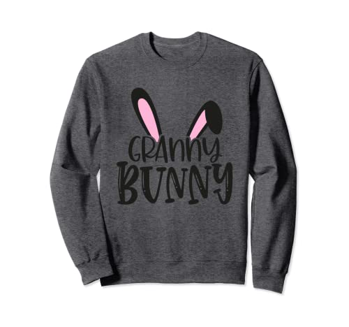Familia Conejito de Pascua Mujeres Feliz Pascua Grammy Granny Bunny Sudadera
