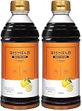 by Amazon 味付けぽん酢 500ml 国産ゆず果汁 香料不使用 酸味料不使用 (× 2)