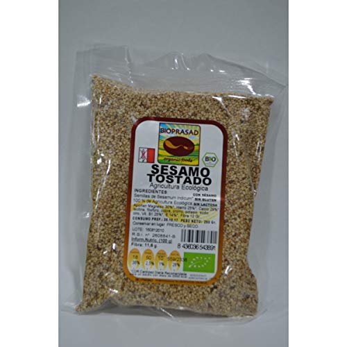 Semillas de Sésamo Tostado Bio Bioprasad 250 gramos