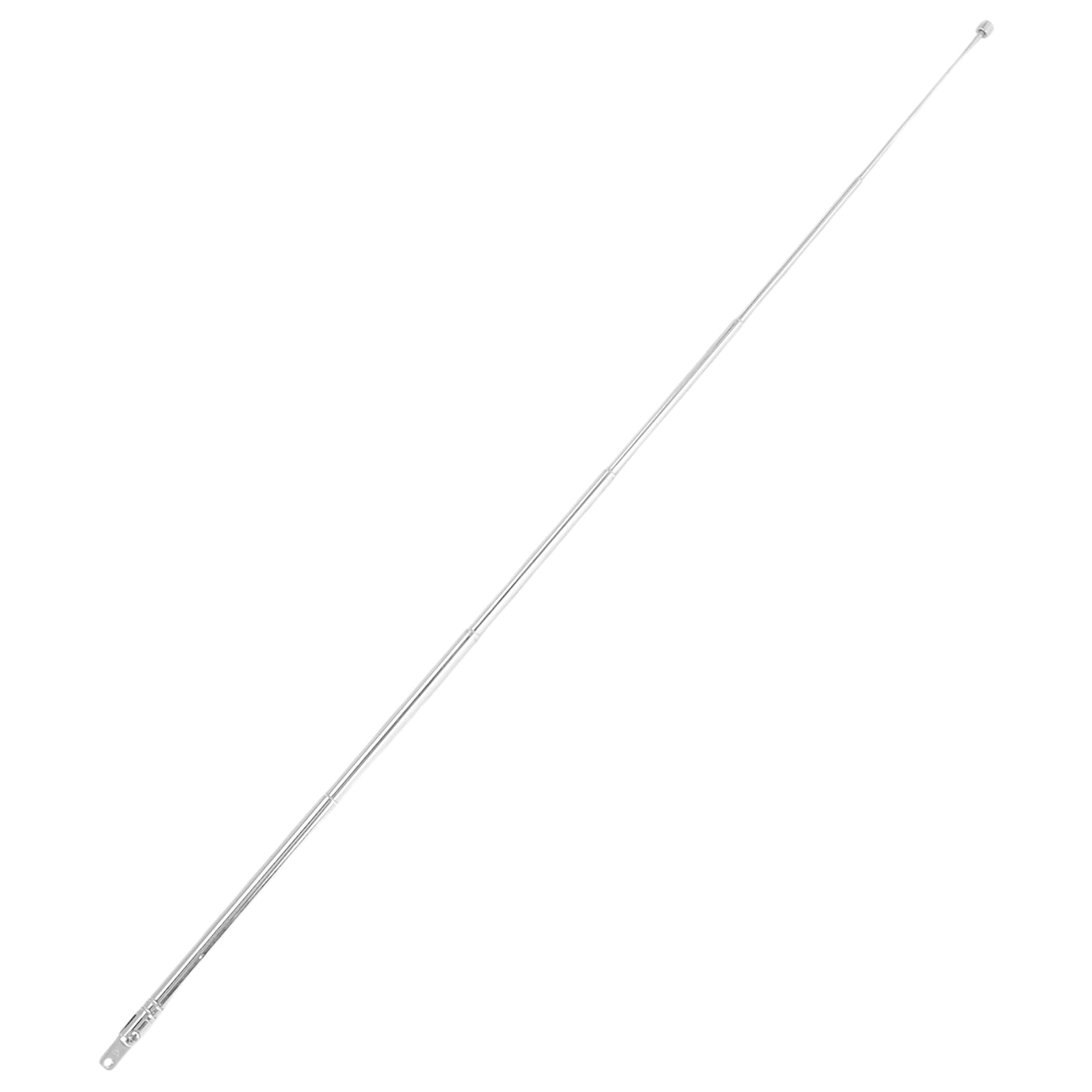 Antenna Radio TV Telescopica 39cm 6 Sezioni | Ricambio Per Auto, Radio E Televisione, Diametro 0.5cm