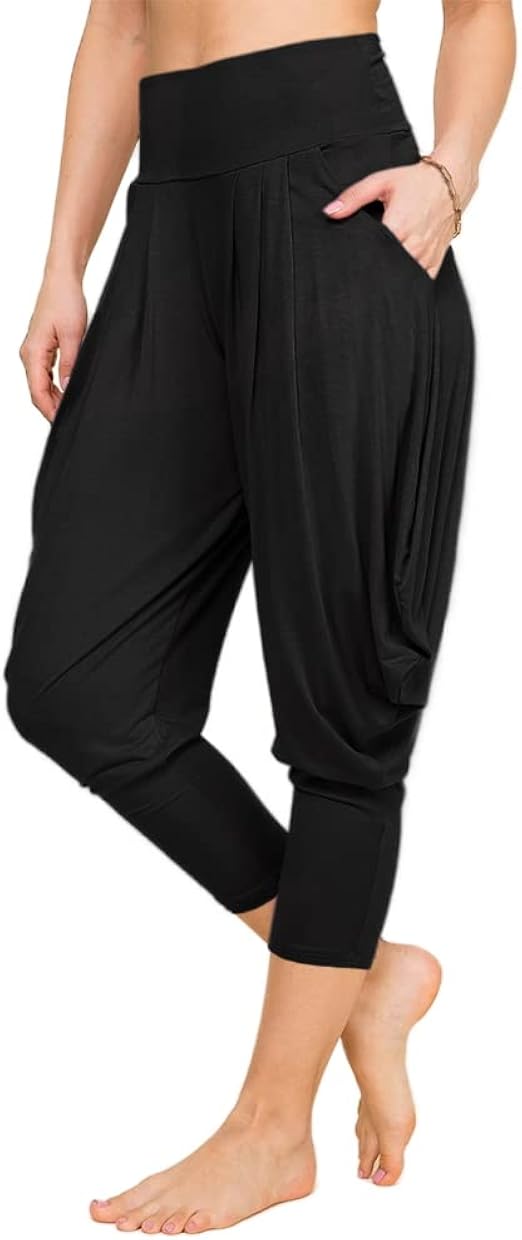 High Waisted Harem Yoga Pants 