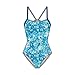 Produktbild TYR Damen Bayou Cutoutfit Badeanzug, blau, 38.0