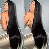 Borchan Human Hair Bundles Straight 28 26 24 22 Inch Brazilian Straight Hair Bundles 100% Human Hair Straight Bundles Unprocessed Brazilian Virgin Straight 4 Bundles Human Hair Raw Remy Hair Bundles