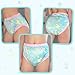 Littleforbig Soft Silky Underwear Comfortable Washable Reusable Adult Training Pants - Full Print Baby Parade S