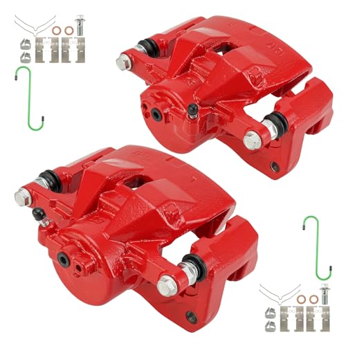 Image of Torchbeam Front Brake Caliper Assembly w /Bracket Fit for Toyota Camry