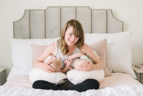 Miniatura 2 de Twin Z The Pillow - Pink La única almohada individual 6 en 1 para amamantar, alimentación con biberón y apoyo. Imprescindible para los gemelos. -