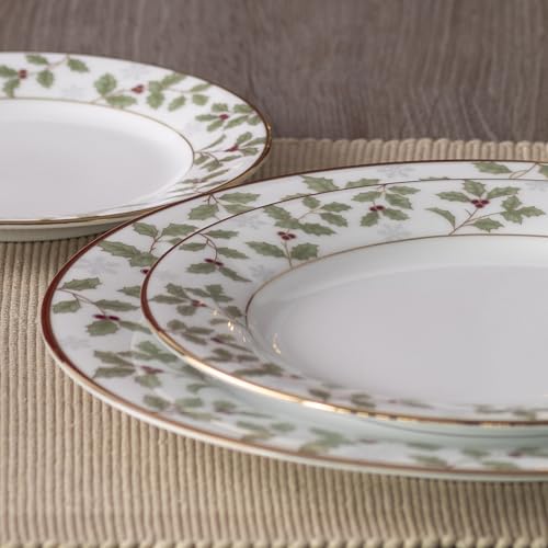 Noritake Holly & Berry Gold Place Setting, Large, 5-Piece