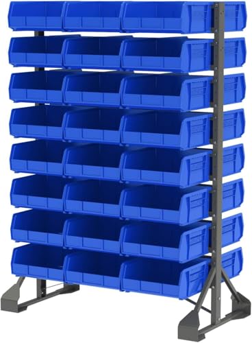 image for Akro-Mils 30235 AkroBins Plastic Storage Bins, Space-Saving Stackable 