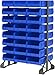 Akro-Mils 30235 AkroBins Plastic Storage Bins, Space-Saving Stackable Bins for Garage, Pantry, Craft Organization, 11