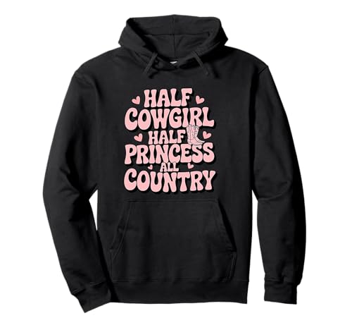 Cowgirl Princess Country Line Dancing Western Horse Amoureuse Sweat à Capuche