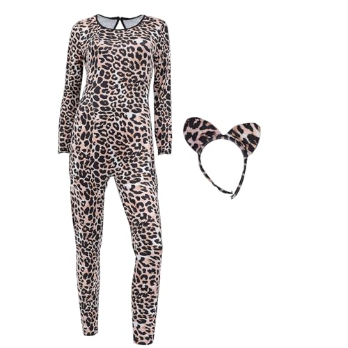 Ropa pieza ajustada de leopardo LALAFINA para destacar en fiestas y clubes nocturnos de moda
