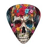 Trois options d'épaisseur : 4 pièces d'une épaisseur de 0,46 mm, 4 pièces avec une épaisseur de 0,96 mm, et 4 pièces avec une épaisseur de 0,71 mm pour s'adapter à votre style de jeu. Chaque épaisseur offre un son unique : des médiators plus fins pour des sons clairs et nets, et des médiators plus épais pour des tons riches et pleins