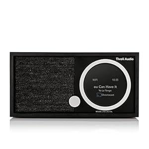 Tivoli Audio Model One Digital Gen 2 DAB+/UKW Radio mit WLAN und Bluetooth (Schwarze Esche/Schwarz)