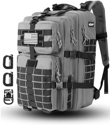 Army Ruck Kit Hannibal Tactical MOLLE Assault Backpack, Tactical Backpack Military ...
