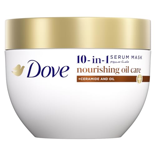 Dove 10 in 1 serum mask Nourishing Oil Care Deeply nourishes hair in 1 minute 220 ml