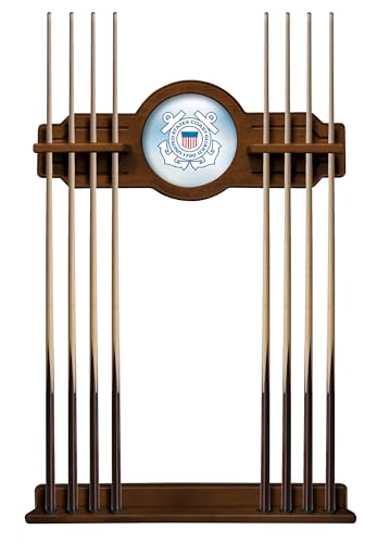 U.S. Coast Guard Cue Rack in Chardonnay Finish by Holland Bar Stool
