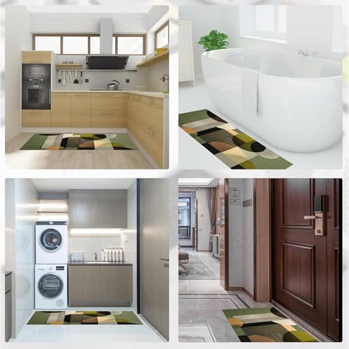 Tapis de cuisine antidérapant lavable anti-glisse devant evier - 8