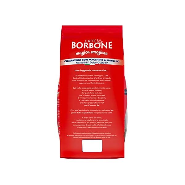 Caffè Borbone Café Mezcla Roja - 90 cápsulas (6 paquetes de 15) - Compatibles con las Cafeteras Nescafé®* Dolce Gusto®* - Imagen 6