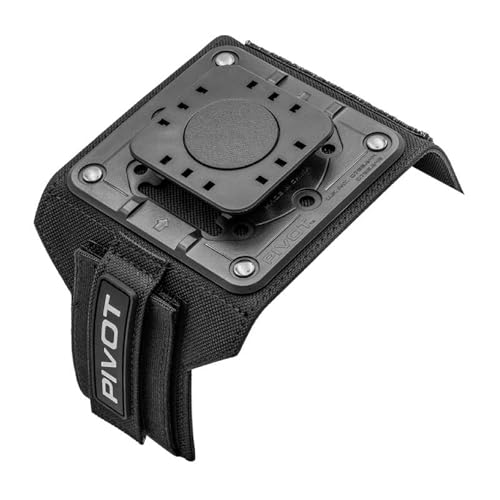 Pivot Leg Strap Pilot Kneeboard Mount Compatible with All Pivot Cases Universal Mounting System with Rotating Plate Aviation Flight Gear S/M & L/XL Included