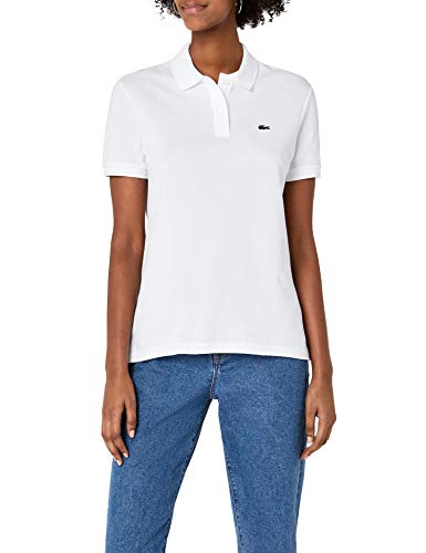 Preisvergleich Produktbild Lacoste Damen Poloshirt Pf7839,Weiß (Blanc),36 (Herstellergröße: 36)