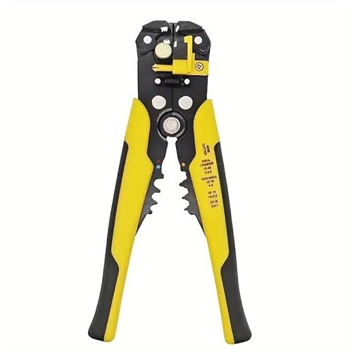 Alicate de Corte Decapador Crimpar 3 em 1, Decapador de Fio Eletrico Eletricista Multifuncional
