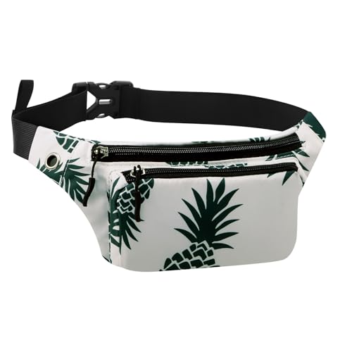 KAMO Fanny Pack, Waist Bag Sling Backpack Water Resistant Durable Polyester Small Outdoor Lightweight Crossbody Daypack for Women Men