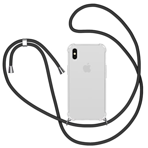 【Materiale di alta qualità】La custodia per iPhone X/iPhone XS è realizzato in morbido silicone TPU,, che ha le caratteristiche di antiattrito, anti-ingiallimento e indeformabilità.airbag anticaduta ai quattro angoli Può fornire una protezione adeguata, resistere ai graffi e assorbire la pressione.