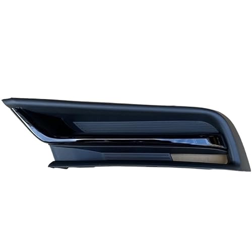 Auto Front Left or Right Bumper Fog Light Grill Grille Cover Fit For HONDA Vezel HR-V 2023 2024 2025(All Black Left)