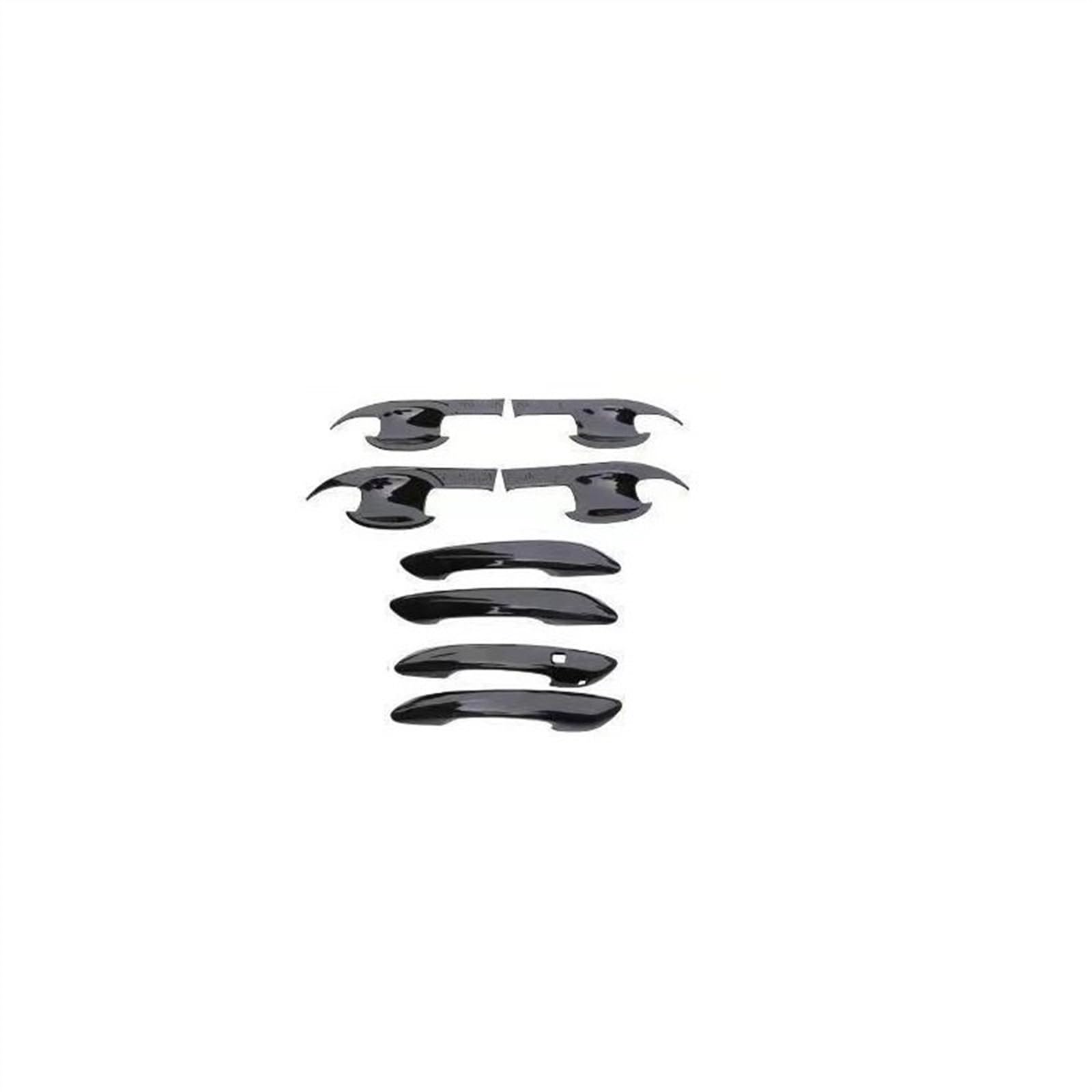 Csspdm E Carbon Fiber Stickers Door Bowl Holder Handl Fram Cover Trims For Hyundai Lantra 2021-2023 Car Xterior Accessories(E)