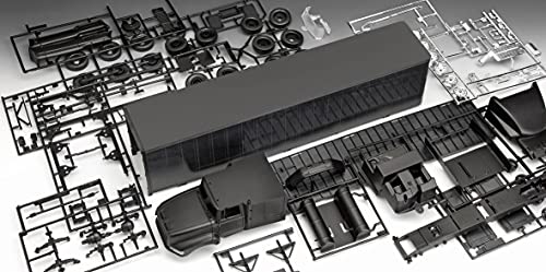 Revell 07658 Geschenkset Tour Truck Rammstein, LKW mit Trailer zum Selberbauen im Maßstab 1:32, 55,4 cm Ford… – Bild 7