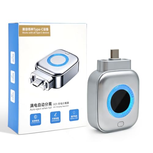 Adaptador de Carga Rápida de Apagado Automático,Typ-C,140W