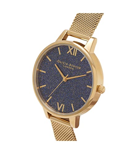 Olivia Burton Glitter Dial Orologio Da Donna, Analogico, Oro, Bracciale - 2