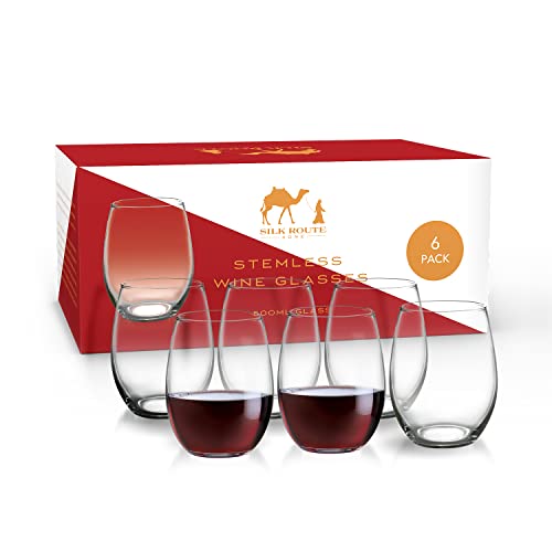 Silk Route Home Lot de 6 verres à vin sans pied 500 ml