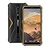Ulefone Armor X12 Rugged Smartphone, IP68/IP69K Waterproof Outdoor Phone, Android 13 Unlocked, 6GB RAM 32GB ROM, 5.45" Tough Display, 3-Card Slot 4G SIM Free Mobile Phones 13MP Camera NFC Orange