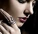 WENTS Anillo de Serpiente de Moda para Mujer Anillo de Serpiente, Anillo...