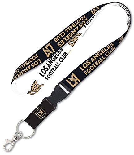 Lanière Los Angeles FC Wincraft : ne perdez plus vos clés grâce à la boucle bicolore durable