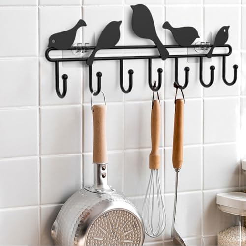 Perchero de pared sin taladro para colgar ropa sin dañar los azulejos 6