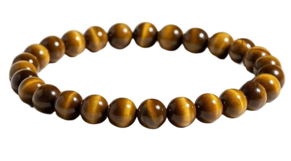 Tiger's Eye Bead Bracelet | Natural Tiger's Eye Bracelet | Men's Kada | Semi- Precious Gemstone.-image-26