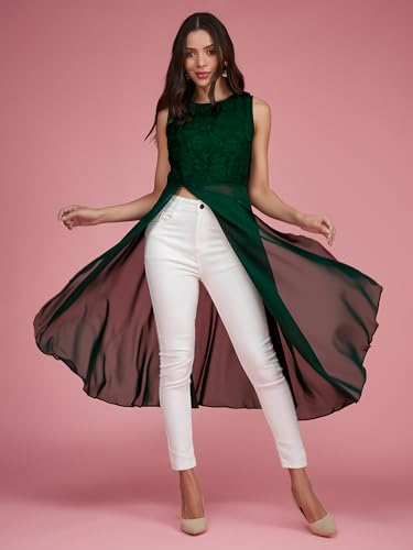 Image of Miss Chase Women's Off Shoulder Half Sleeves Maxi-Length Top