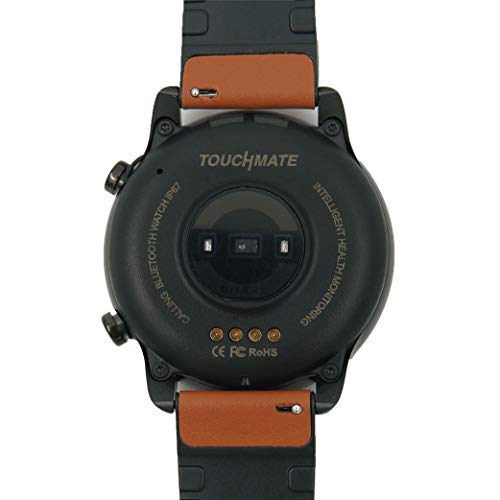 Image of TOUCHMATE Fitness Smart Watch with 1.3 inch Sharp Touch IPS Screen, Blood Oxygen meter, Phone Calling, Pedometer, Notifications, Health Monitoring, Activity Tracker & Waterproof IP67 (TM-SW600)
