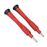 Destornillador grande de 4 puntas diseñado para tornillos de caja de reloj.