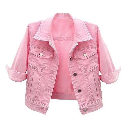 Veste en jean femme polyvalente avec coupe classique ajustée confort