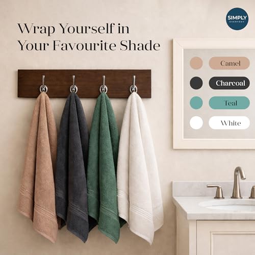 Image of Jasmine Quick Dry, Super Absorbent, Soft Beach, Bath & Sports Towel, Grey 70 x 140cm, 350 GSM, Heavy