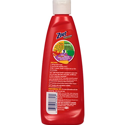 Zout Triple Enzyme Formula Laundry Stain Remover, 12 Ounce - Thumbnail 3