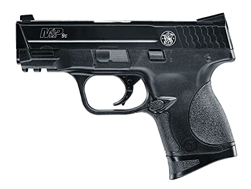 Heckler & Koch Pistolet Airsoft Smith & Wesson MP9 C-modèle à Ressort (Spring)-armement Manuel/Mode Coup par Coup-Couleur: Noir-Puissance 0.2 Joule Cover